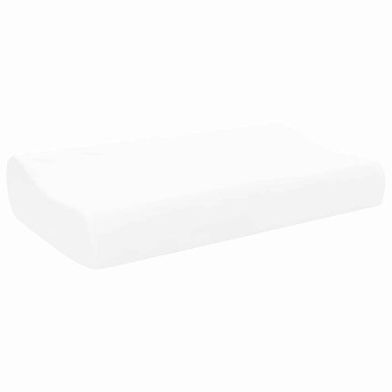 Sovepude 57 x 37 x 11,5 cm Medium Memory Skum Hvid