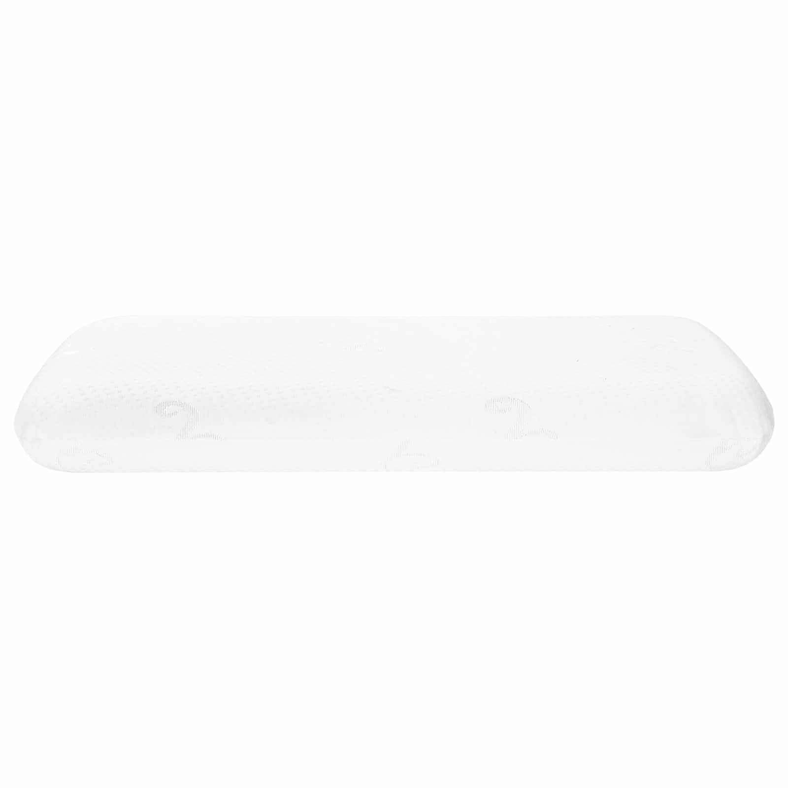 Sovepude Ensfarvet Hvid 70 x 36 x 13,5 cm Memory Skum