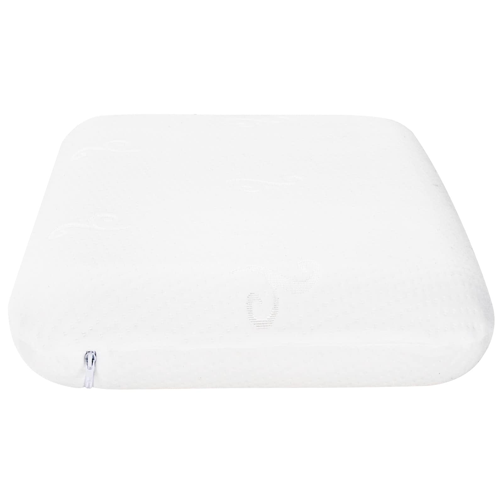 Sovepude Ensfarvet Hvid 70 x 36 x 13,5 cm Memory Skum