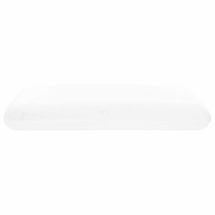 Sovepude 74 x 39 x 13 cm Medium Memory Skum Hvid