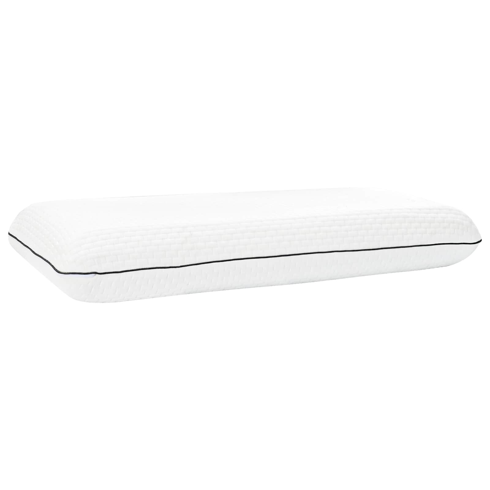 Sovepude Ensfarvet Hvid 70 x 35 x 10 cm Gel Skum