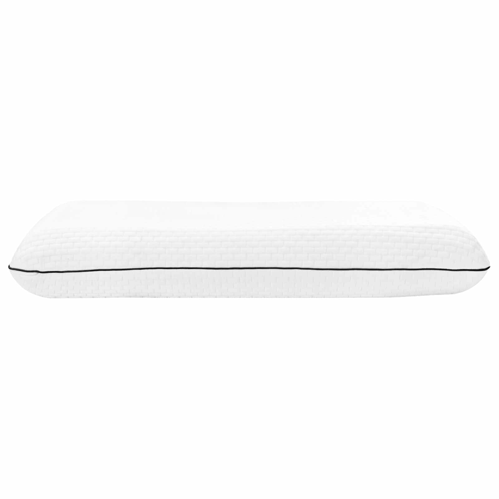 Sovepude Ensfarvet Hvid 70 x 35 x 10 cm Gel Skum