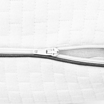 Sovepude Ensfarvet Hvid 30 x 50 x 9 cm Gel Skum