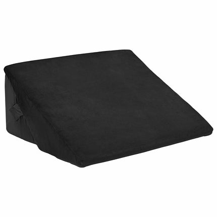 Vinkelpude Sort 55 x 55 x 26 cm Memory Skum