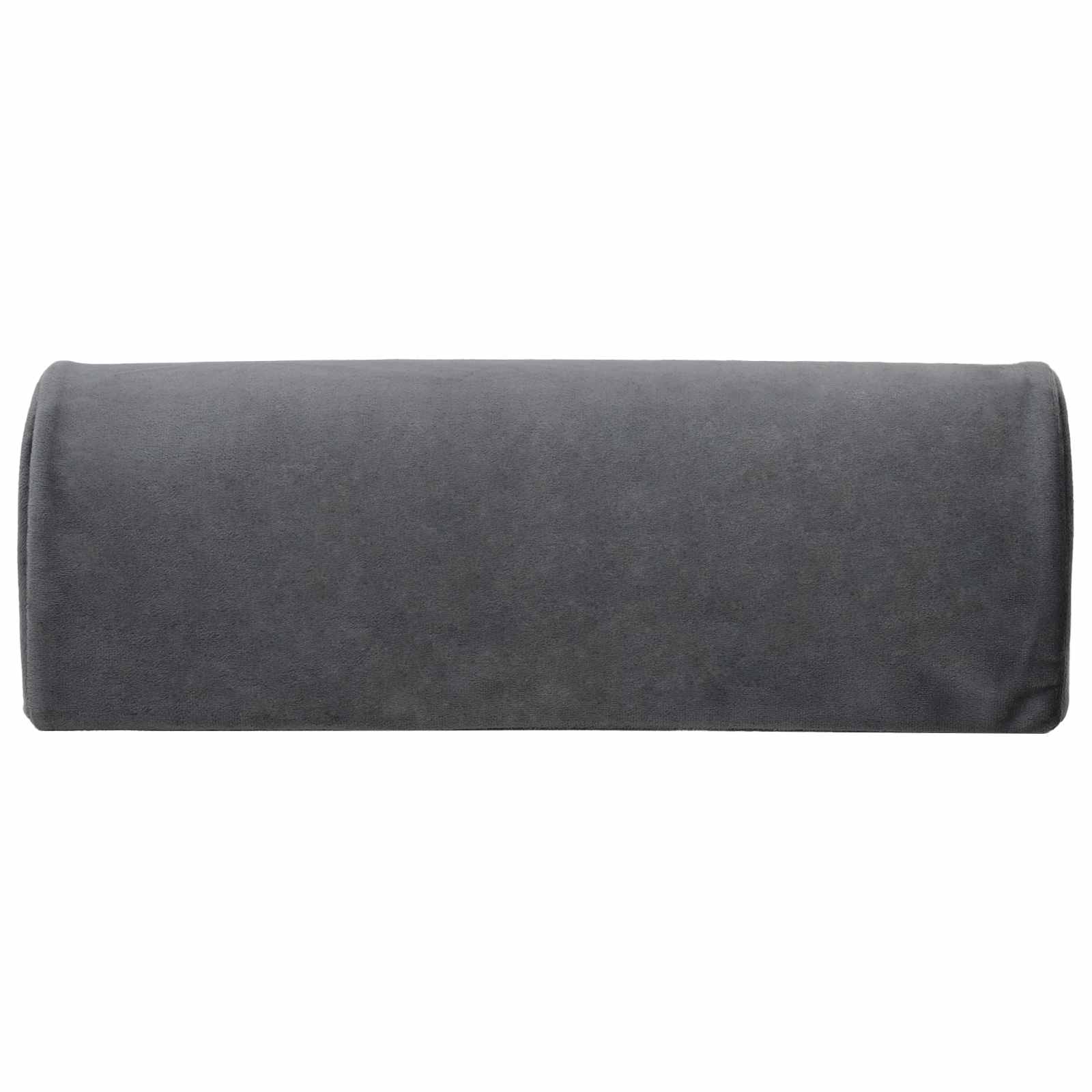 Fodstøttepude Ensfarvet Grå 42 x 18 x 13 cm PU Skum