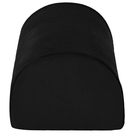 Fodstøttepude Ensfarvet Sort 42 x 18 x 13 cm PU Skum