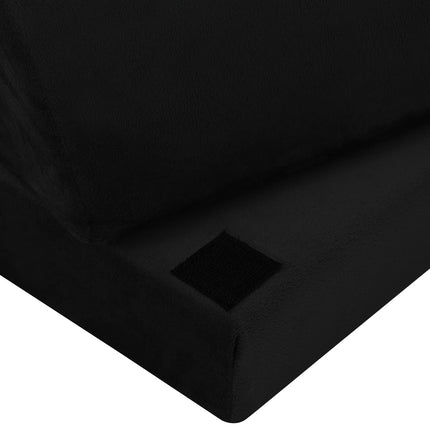 Ensfarvet Sort 44 x 29 x 17 cm PU Skum