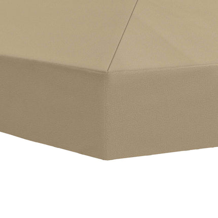 Gazebo Klap Cover 6 x 3 m Beige Polyester 190