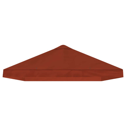 Gazebo Klap Cover 6 x 3 m Terrakotta Polyester 190