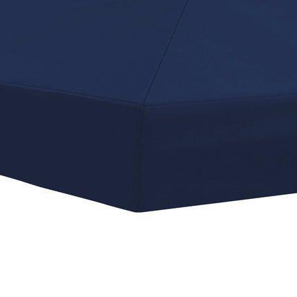 Gazebo Klap Cover 6 x 3 m Blå Polyester 190