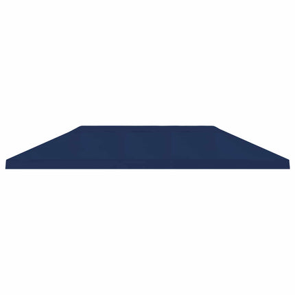 Gazebo Klap Cover 6 x 3 m Blå Polyester 190
