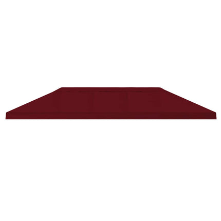 Gazebo Klap Cover 6 x 3 m Bordeaux Polyester 190