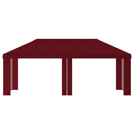 Gazebo Dække 6 x 3 m Bordeaux Polyester 190 gsm
