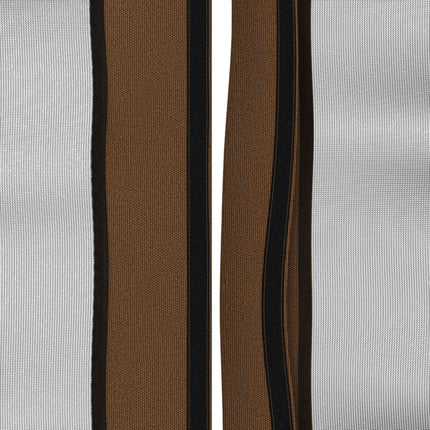Gazebo Cover med sidevægge Gråbrun 600,5 x 300,5 cm Polyester