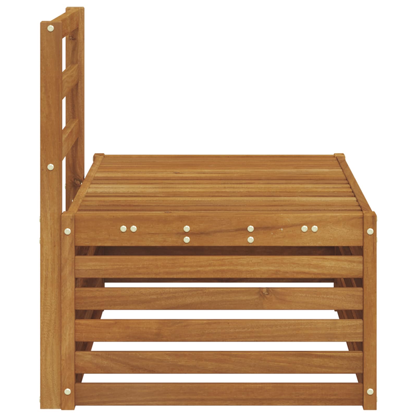 Udendørs Modulsofa Naturfarvet 91 x 63 x 73 cm
