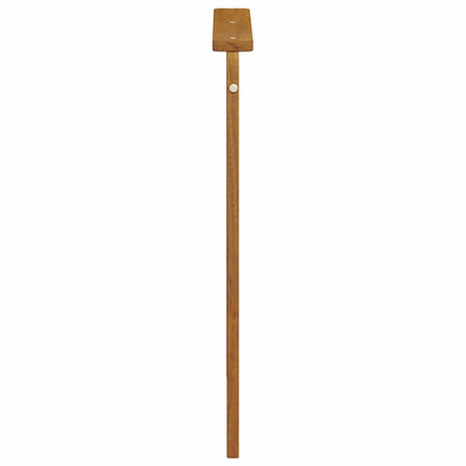 Armlæn 2 pcs Brun 59 x 6 x 61 cm Konstrueret træ