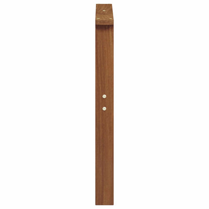 Armlænet 2 pcs Brun 60 x 6 x 61 cm Konstrueret træ