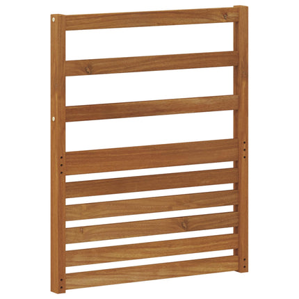 Armlæn 2 pcs Brun 59 x 4 x 73 cm Konstrueret træ