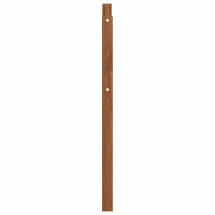 Armlæn 2 pcs Brun 59 x 4 x 73 cm Konstrueret træ