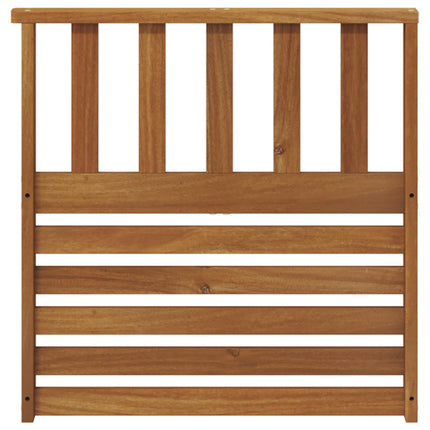 Armlæn 2 pcs Brun 60 x 6 x 61 cm Konstrueret træ