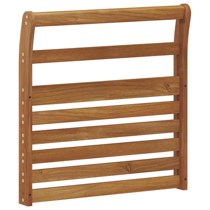 Armlæn 2 pcs Naturfarvet 58,5 x 8 x 60 cm Massivt Akacietræ