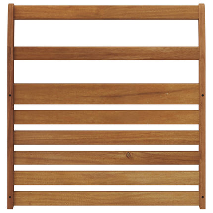 Armlæn 2 pcs Naturfarvet 58,5 x 8 x 60 cm Massivt Akacietræ