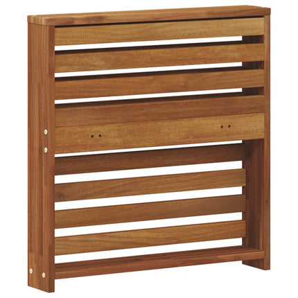 Armlæn 2 pcs Brun 58.5 x 10 x 61 cm Konstrueret træ