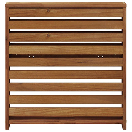 Armlæn 2 pcs Brun 58.5 x 10 x 61 cm Konstrueret træ