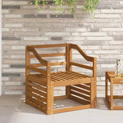 Armlæn 2 pcs Brun 59 x 4 x 73 cm Konstrueret træ