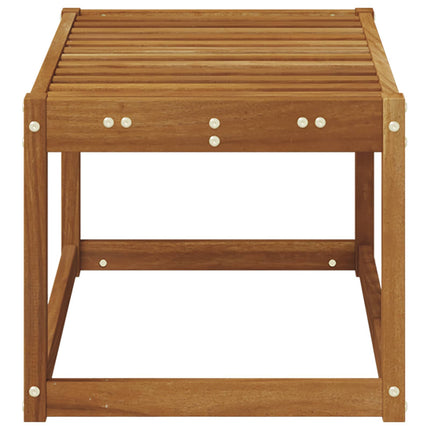 Udendørs Skammel Bænk Naturfarvet 79 x 43 x 37 cm