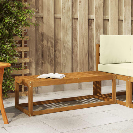 Udendørs Skammel Bænk Naturfarvet 115 x 43 x 37 cm