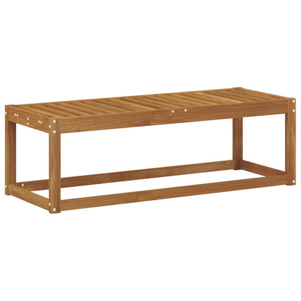 Udendørs Skammel Bænk Naturfarvet 115 x 43 x 37 cm
