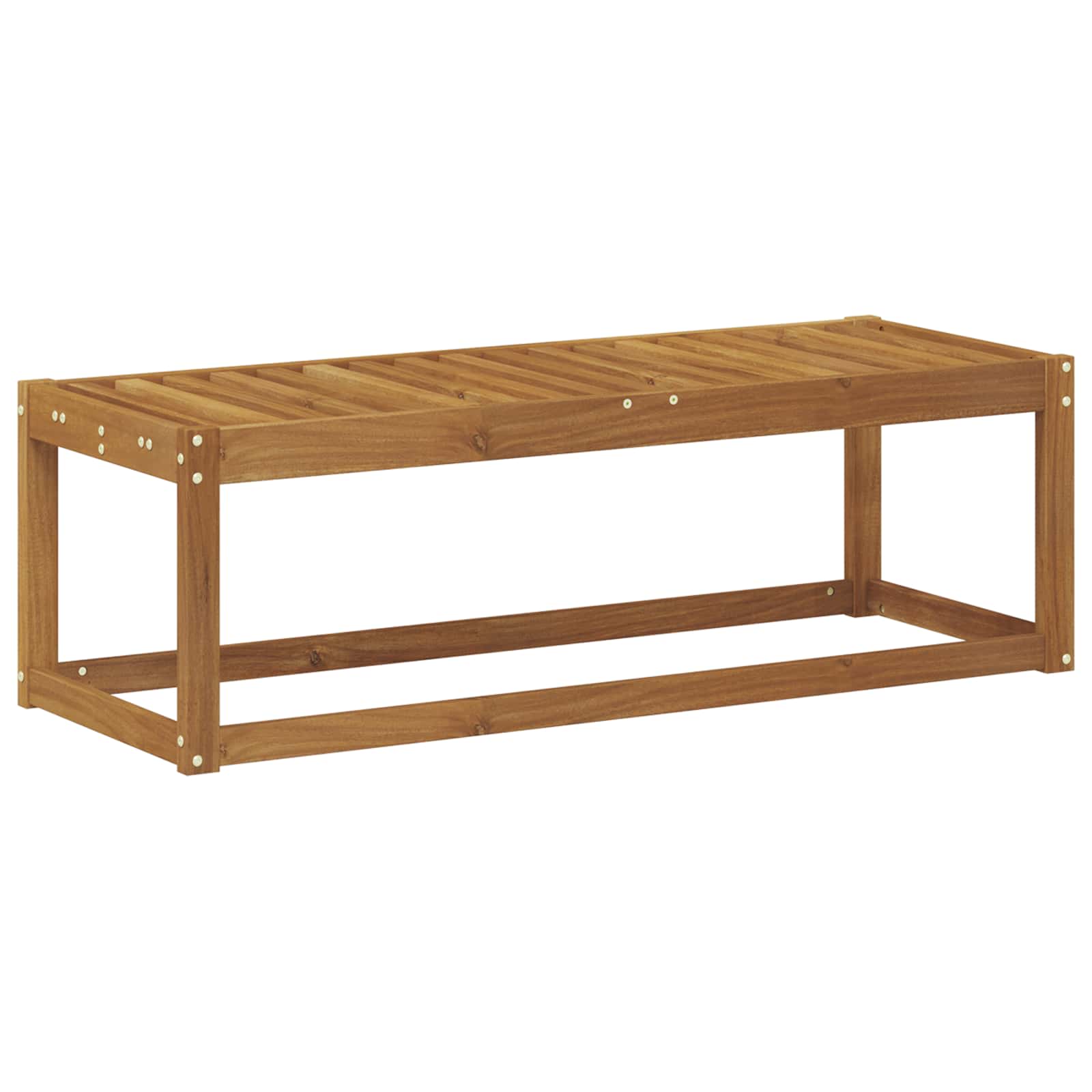 Udendørs Skammel Bænk Naturfarvet 115 x 43 x 37 cm
