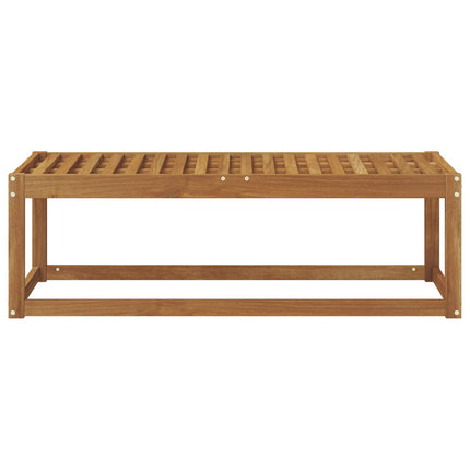 Udendørs Skammel Bænk Naturfarvet 115 x 43 x 37 cm