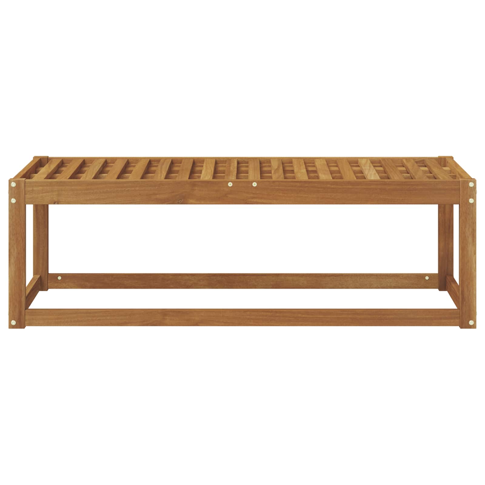 Udendørs Skammel Bænk Naturfarvet 115 x 43 x 37 cm