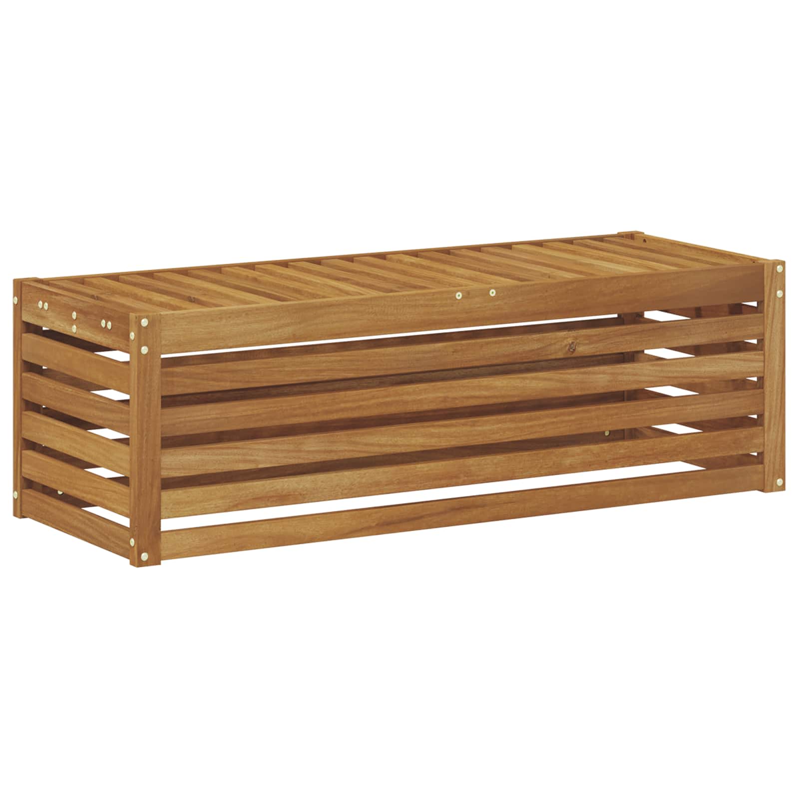 Udendørs Skammel Bænk Naturfarvet 115 x 43 x 37 cm