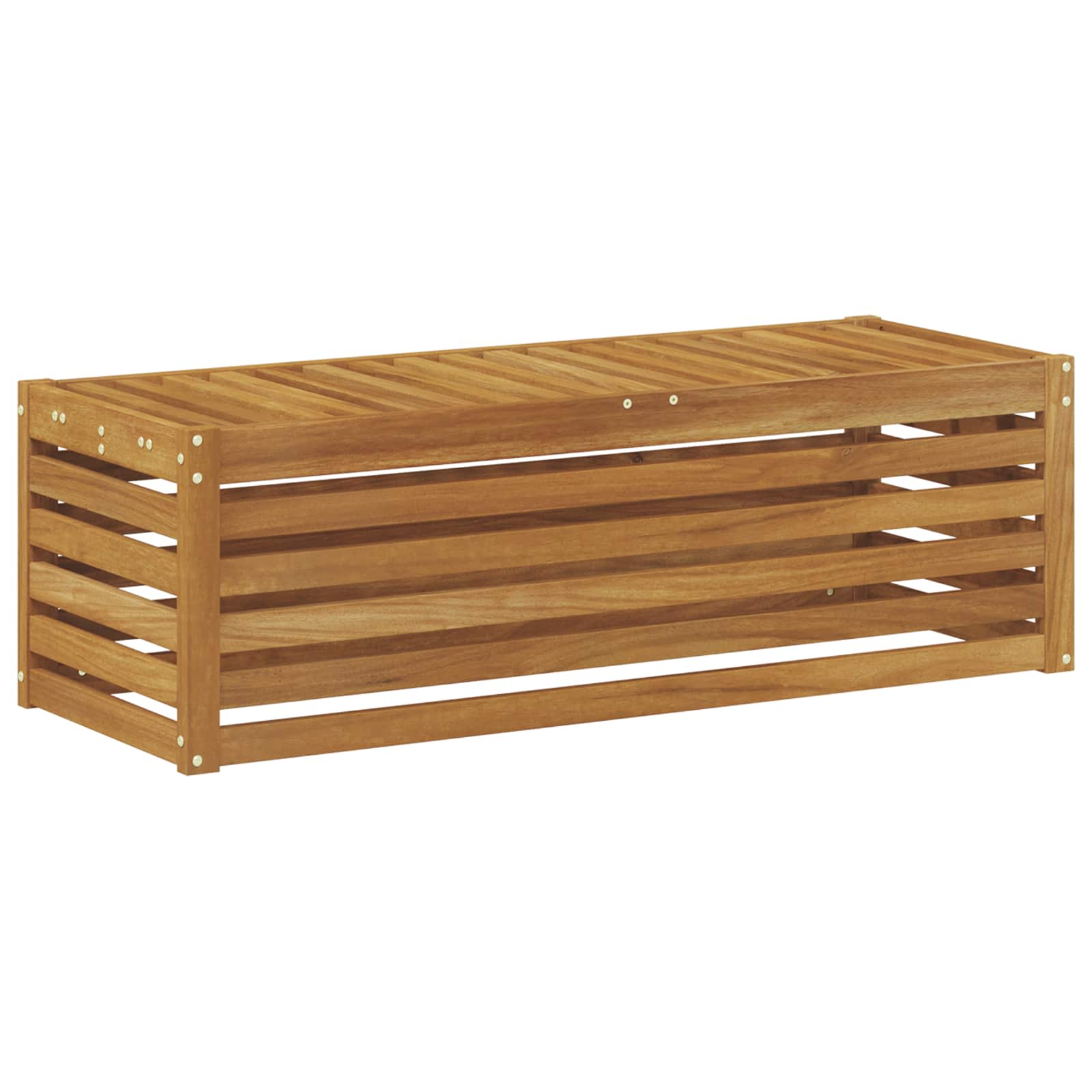 Udendørs Skammel Bænk Naturfarvet 115 x 43 x 37 cm