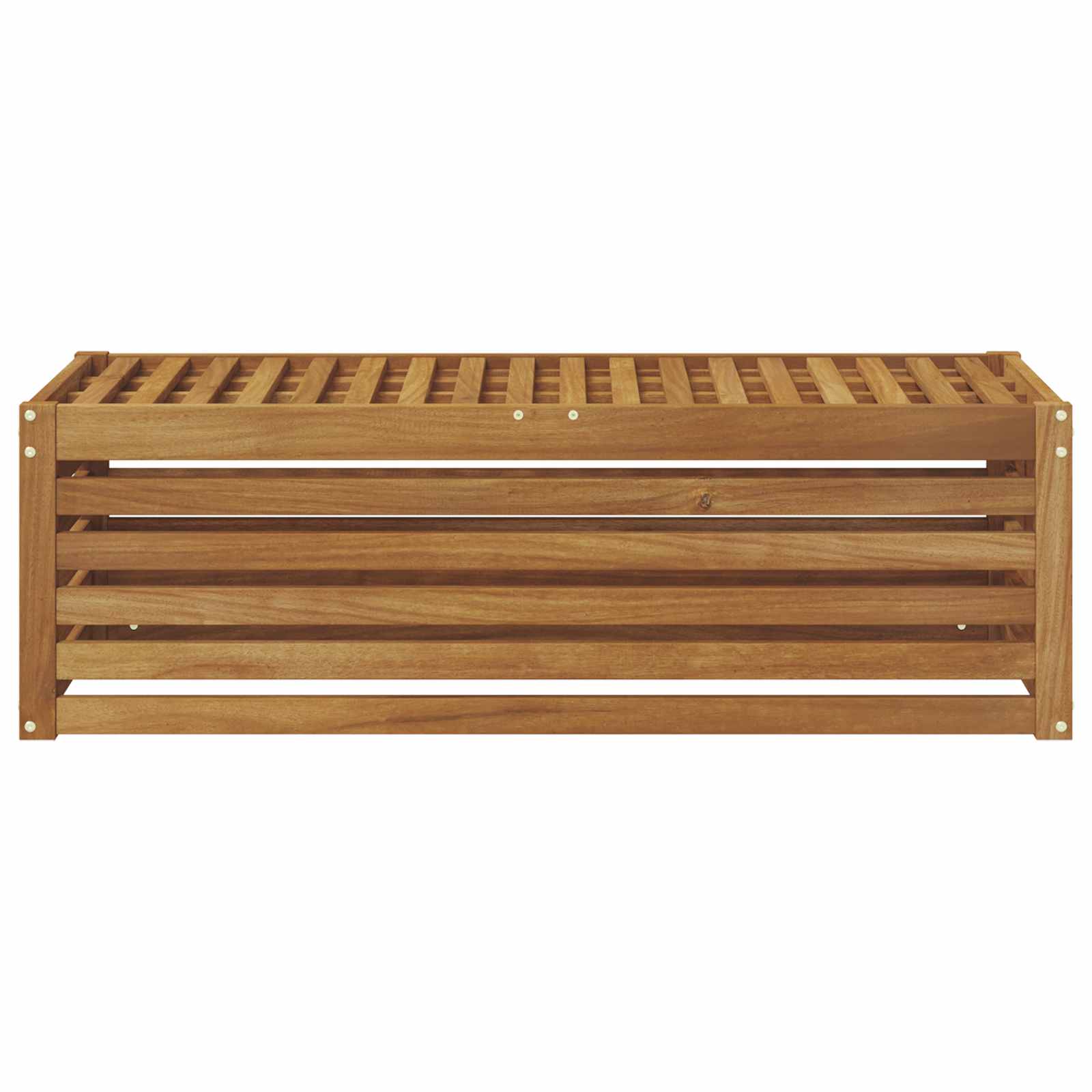 Udendørs Skammel Bænk Naturfarvet 115 x 43 x 37 cm