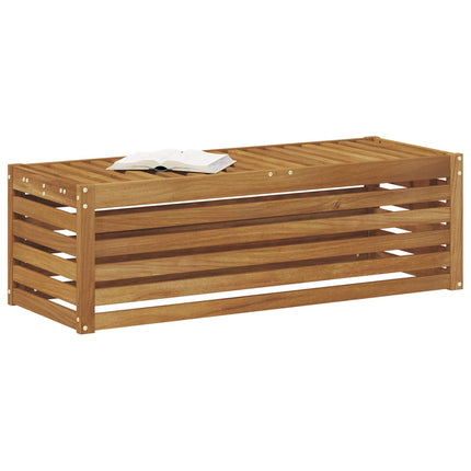 Udendørs Skammel Bænk Naturfarvet 115 x 43 x 37 cm