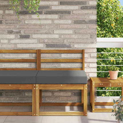 Udendørs Sofa Pude Polyester Antracit 60 x 60 cm