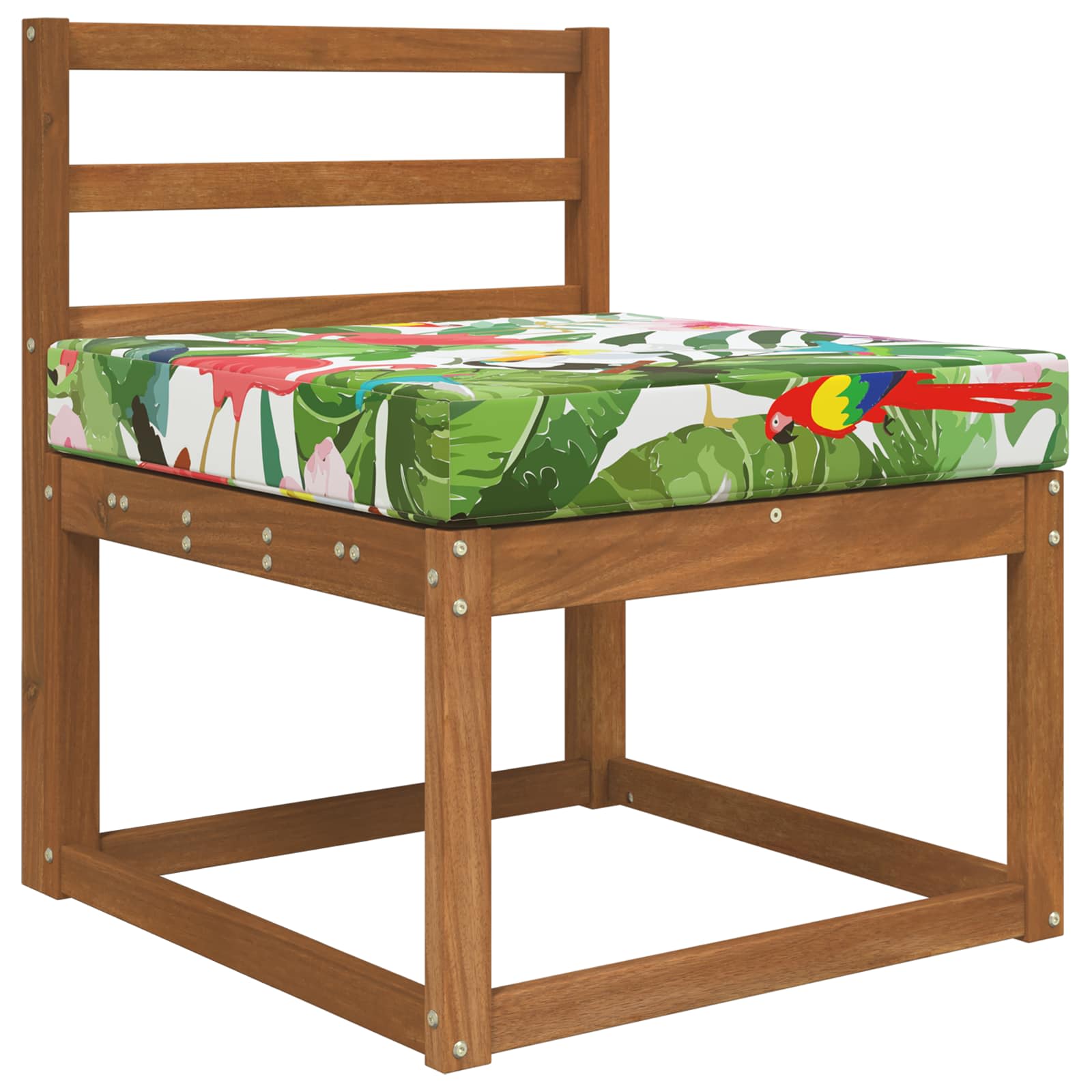 Udendørs Sofa Pude farverig 60 x 60 x 8 cm Polyester