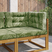 Udendørs Sofa Pude 3 pcs Bladdesign Polyester