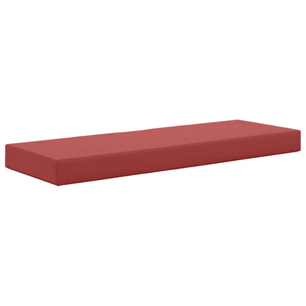 Udendørs Sædepude Vinrød 111,5 x 40 x 8 cm 100% polyester