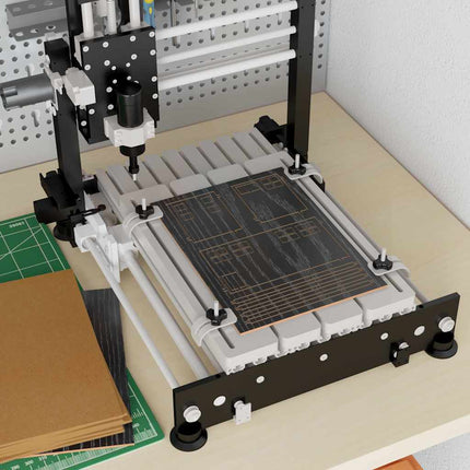 Dekor Panels 50 stk. Sort eg 15 x 21 x 0,27 cm Konstrueret træ