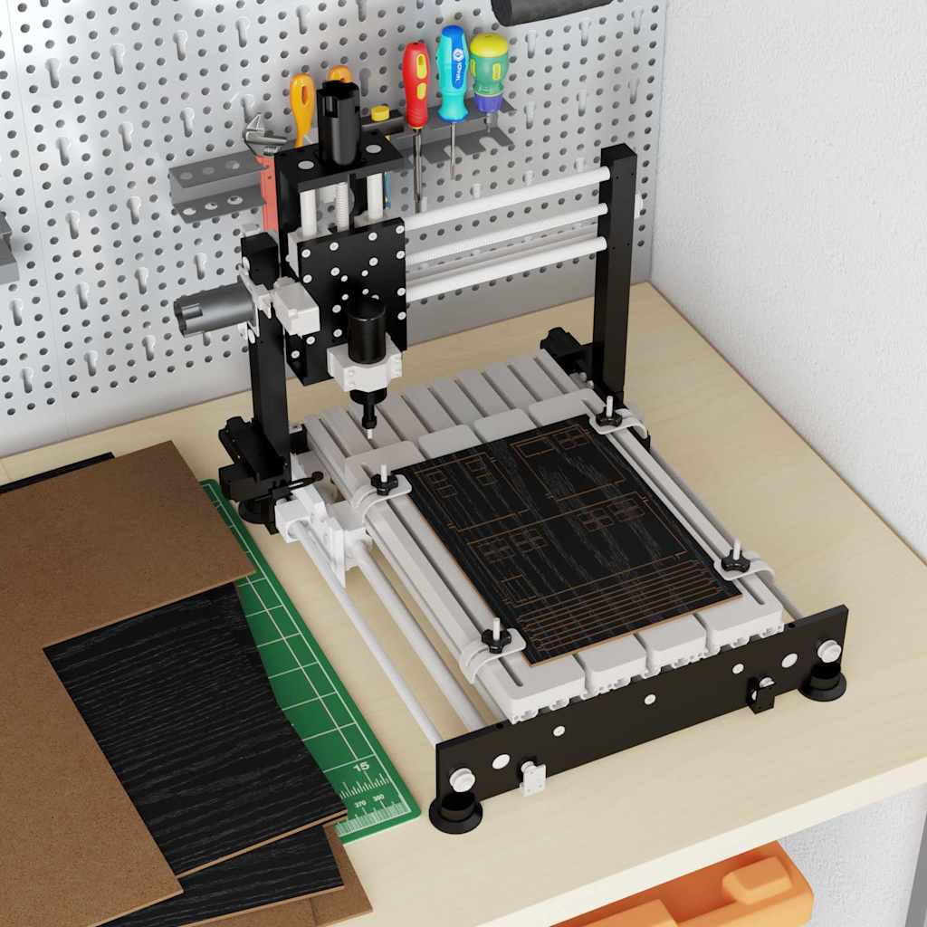 Dekor Panels 12 pcs Sort eg 40 x 60 x 0,27 cm Konstrueret træ