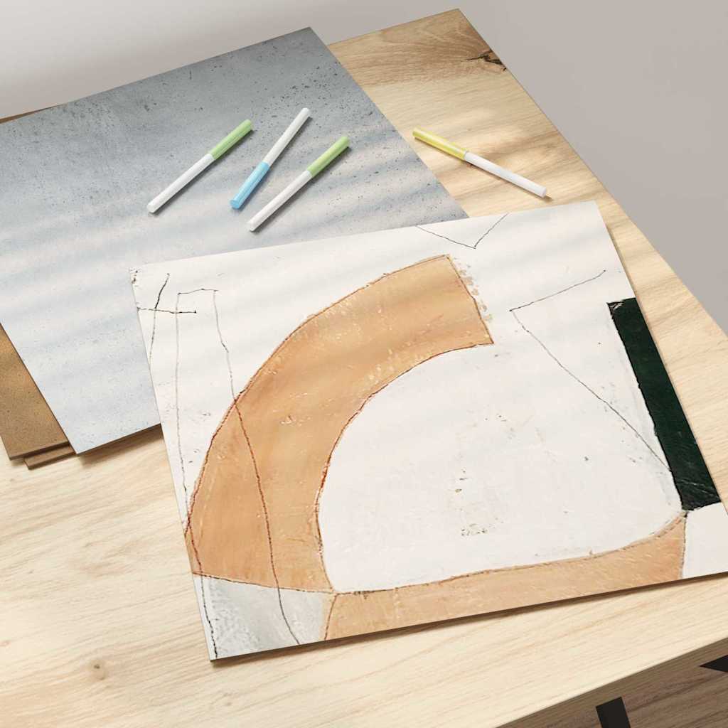 Dekor Panels 50 pcs Beton Grå 30 x 30 x 0,27 cm Konstrueret træ