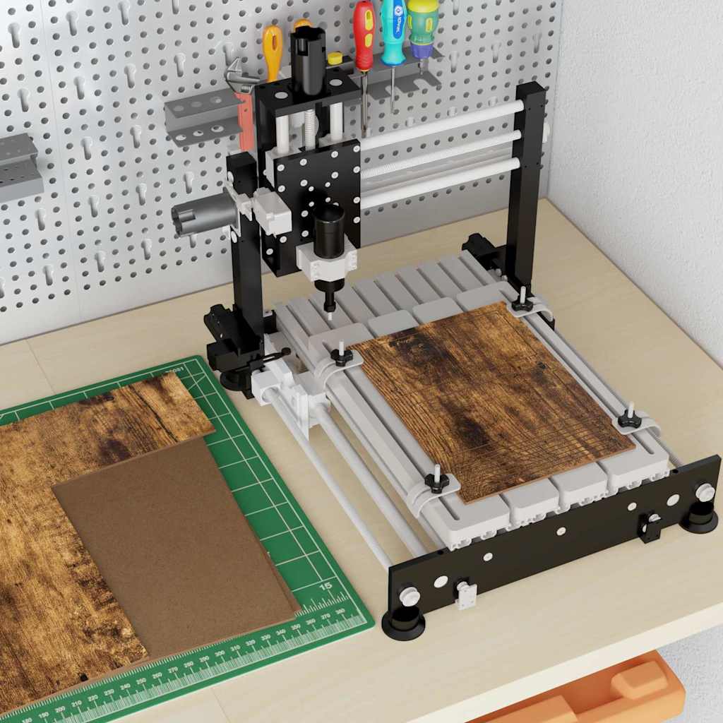 Dekor Panels 50 pcs Røget eg 30 x 30 x 0,27 cm Konstrueret træ