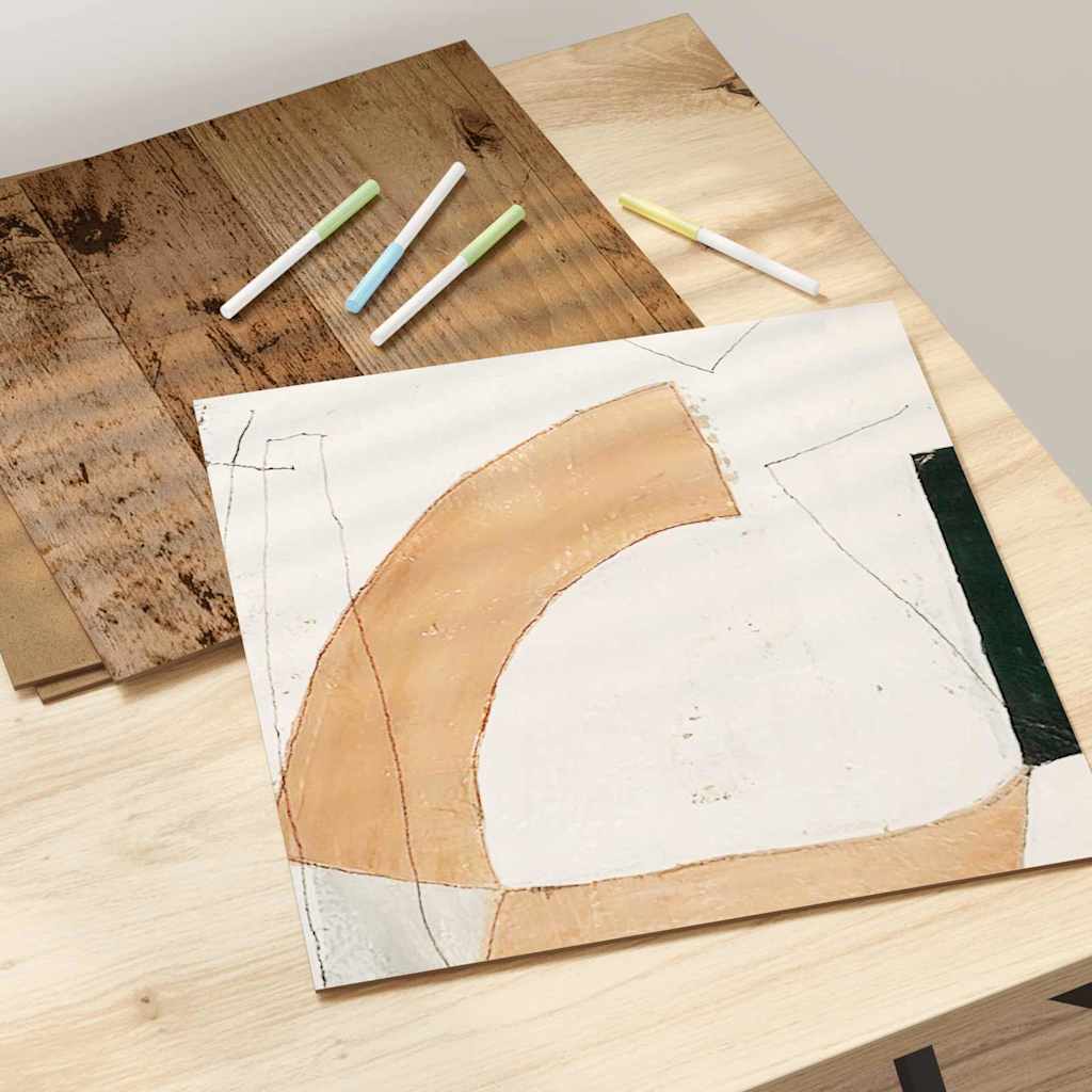 Dekor Panels 50 pcs Gammelt træ 30 x 30 x 0,27 cm