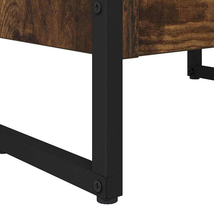 Bogskab Røget Eg 40 x 30 x 86,5 cm Konstrueret træ