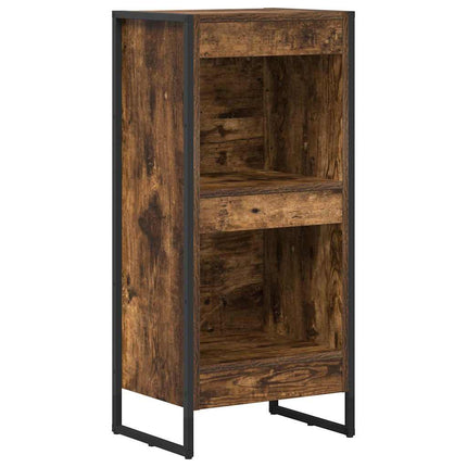 Bogskab Røget Eg 40 x 30 x 86,5 cm Konstrueret træ